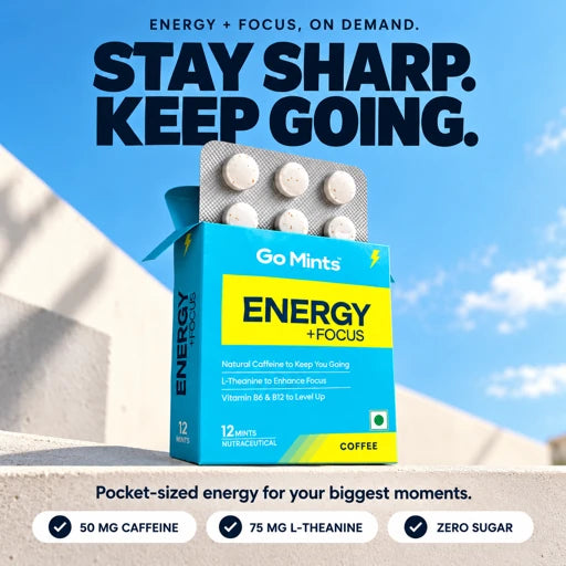 Energy + Focus Caffeinated Mints