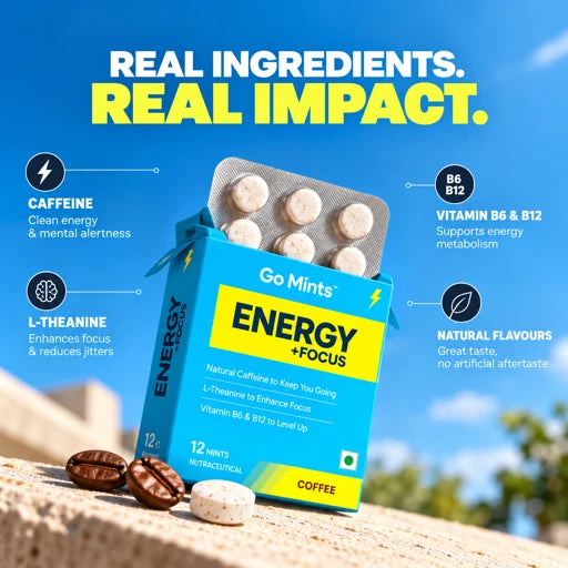 Energy + Focus Caffeinated Mints