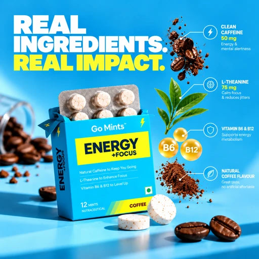 Energy + Focus Caffeinated Mints