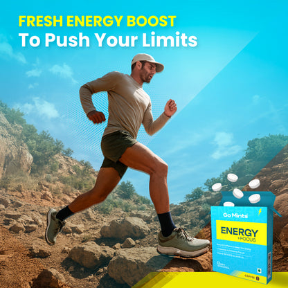 Energy+ Focus Mints for Sustained Energy & Quick Brain Boost